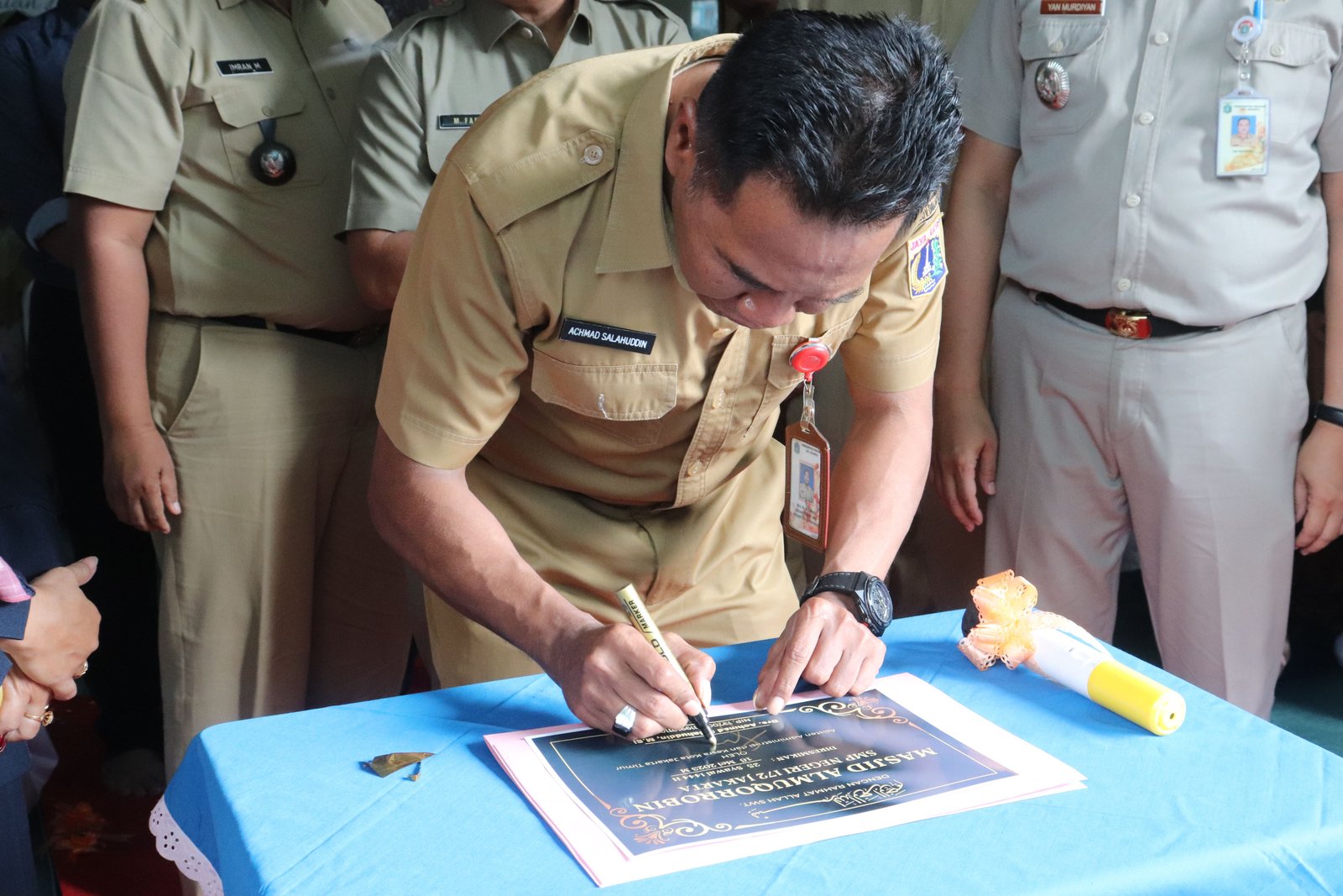 Peresmian Masjid Al-Muqorrobin SMP Negeri 172 Jakarta